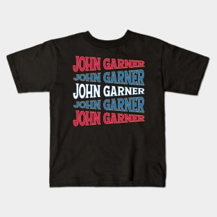 NATIONAL TEXT ART JOHN GARNER Kids T-Shirt